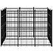 Gabbia Per Cani Da Esterno In Acciaio 8,29 M - Foto miniatura 3