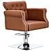 Poltrona Da Barbiere Kiva Idraulico Rotante Per Salone Di Parrucchiere Sedia Da Barbiere - Foto miniatura 2