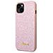 Cover Per Iphone 14 Tpu Glitter Script, Rosa - Foto miniatura 1