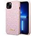 Cover Per Iphone 14 Tpu Glitter Script, Rosa - Foto miniatura 2