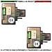 Inseritori 2 Lettori Chiavi Di Prossimità Trasponder Rifd Rj45 Da Inserire Su Presa Lan Modulo 501-3 Universale Qualsi - Foto miniatura 1