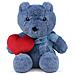 Orso Gloria Con Un Cuore Peluche (21cm) - Foto miniatura 1