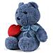 Orso Gloria Con Un Cuore Peluche (21cm) - Foto miniatura 5