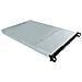 1U HSW4104 Supporto Nero, Argento - Foto miniatura 1