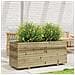 Fioriera Da Giardino 110x40x49,5 Cm In Legno Di Pino Impregnato - Foto miniatura 3