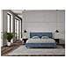 Letto Adele 190x200 Rete E Contenitore Blu - Foto miniatura 2