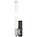 Antenna N femmina 5G LTE -2,14 - 2,93 dBi 33,5 cm montaggio fisso a parete e su palo omnidirezionale per esterno bianca - Foto miniatura 1