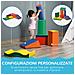 Set 7 Blocchi di Costruzioni Morbide per Bambini da 1-3 Anni per Casa e Scuola, Multicolore - Foto miniatura 3