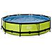 Piscina Fuori Terra - In Giro - 360x360x76 Cm - Groen - Include Accessori Coordinati Cb92 - Foto miniatura 4