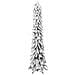 Albero di Natale Artificiale con 130 LED e Neve Floccata 210 cm - Foto miniatura 4