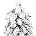 Albero di Natale Artificiale con 130 LED e Neve Floccata 210 cm - Foto miniatura 5