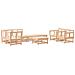 Set Salotto da Giardino 8 pz in Legno Massello di Pino - Foto miniatura 1