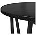 Set di Tavolini di 2 - Rovere nero MDF e metallo - Foto miniatura 6