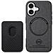Custodia Per Telefono In Pelle Con Porta Carte Per Samsung S24plus/s25plus - Nera - Foto miniatura 6