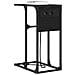 Comodino Rovere nero 41.5 x 26 x 60.5 cm Legno multistrato - Foto miniatura 3