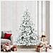 Albero di Natale Artificiale con Rami Pieghevoli Bianco 210 cm - Foto miniatura 2