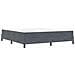 Letto a molle con materasso Grigio scuro 180 x 220 cm Tessuto - Foto miniatura 8