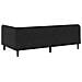 Cornice del letto ad angolo Nero 100 x 200 cm Velluto - Foto miniatura 9