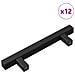 Maniglia per Armadio 12 pcs Nero 150 x 12,3 x 35,2 mm - Foto miniatura 1