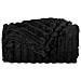 Coperte da Pile 6 pcs Nero 150 x 130 cm Panno - Foto miniatura 5