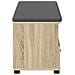 Panca per ingresso con cuscino Rovere Sonoma 100 x 38 x 46 cm - Foto miniatura 7