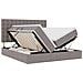 Letto con luci a strisce a LED Talpa 200 x 200 cm Tessuto - Foto miniatura 1