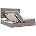 Letto con luci a strisce a LED Talpa 200 x 200 cm Tessuto - Foto miniatura 9