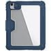 Cover per iPad (2025) - Pelle /PU, Blu - Foto miniatura 2