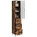 Set di armadi 2 pcs Rovere Fumo 33 x 34,5 x 90 cm - Foto miniatura 2