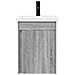 Mobile bagno con rubinetto Sonoma grigio 42 x 40 x 74,5 cm - Foto miniatura 5