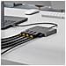 QUAD-USB-DP-ADAPT replicatore di porte e docking station per laptop Cablato USB 3.2 Gen 1 (3.1 Gen 1) Type-C Grigio - Foto miniatura 7