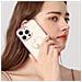 Kingxbar Wish Series Custodia Per Iphone 14 Plus Decorata Con Cristalli Rosa - Foto miniatura 2
