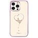 Kingxbar Wish Series Custodia Per Iphone 14 Plus Decorata Con Cristalli Rosa - Foto miniatura 6