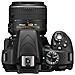 D3300 Nero Kit 18-55 VR II AF-S Sensore CMOS DX 24Mpx Display 3'' Filmati Full HD Wi-Fi Ready  - Foto miniatura 5