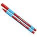 confezione da 10 pezzi - penna a sfera slider edge xb rosso - Foto miniatura 2