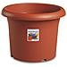 Vaso Linea Mediterraneo Polipropilene Riciclabile, Color Terracotta Ø 60 cm - Foto miniatura 1