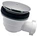 Piletta Sifone Per Piatti Doccia Con Coperchio Cromato Inox Doccione 5290ab12s7 - Foto miniatura 1