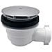 Piletta Sifone Per Piatti Doccia Con Coperchio Cromato Inox Doccione 5290ab12s7 - Foto miniatura 3