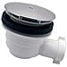 Piletta Sifone Per Piatti Doccia Con Coperchio Cromato Inox Doccione 5290ab12s7 - Foto miniatura 2