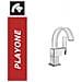 Fir Playone 851471 Miscelatore Lavabo O Bidet, Bocca Fissa, Cromo - Foto miniatura 1
