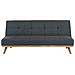 Divano Letto 3 Posti Grigio Scuro Froya - Foto miniatura 13