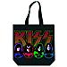 Kiss - Faces & Logo With Zip Top (borsa Shopping)  - Foto miniatura 1