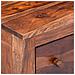 Tavolino da Salotto 90x50x30 cm in Legno Massello di Sheesham - Foto miniatura 2