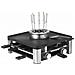 Spring Raclette Compact Con Piastra In Alluminio Nero