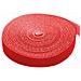 Rotolo Di Velcro Gestione Cavi Lunghezza 4m Larghezza 16mm Rosso - Foto miniatura 1