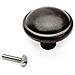 9160014 Pomolo Per Mobile, Ø32mm, Zama, Nero, Set Di 25 - Foto miniatura 2