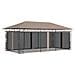 Gazebo con Zanzariera 6x3x2,73 m Talpa 180 g / m² - Foto miniatura 1