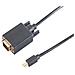 BS10-54035 Mini Displayport 1.2 VGA Nero cavo di interfaccia e adattatore - Foto miniatura 1