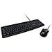 Tastiera e Mouse USB 245202  (Layout Portoghese) Colore Nero - Foto miniatura 1