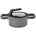 Casseruola Con Coperchio 16 Cm Grigio - Gem - Foto miniatura 1